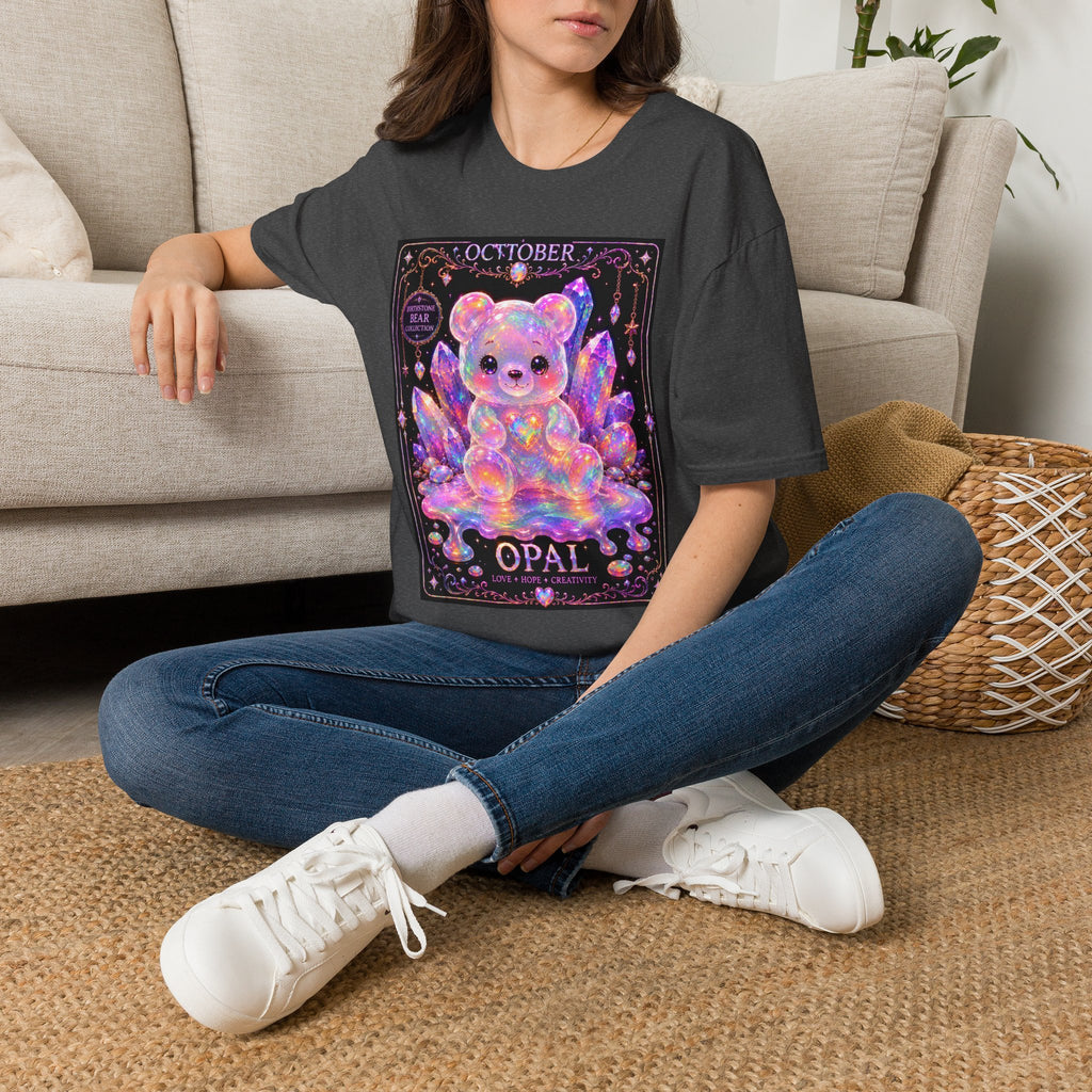 October, Opal Crystal Oozy Bear Special Addition- Graphic Shirt