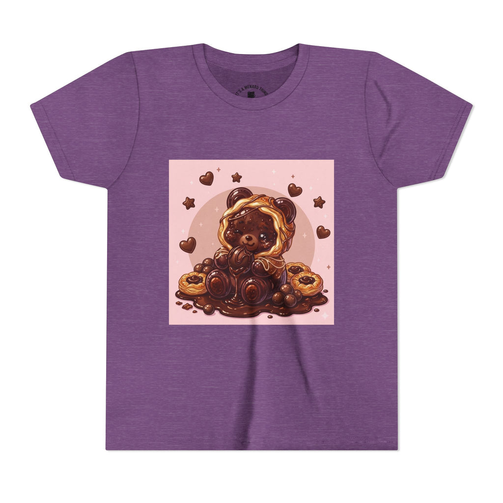 Chocolate Danish Gooey Gummy Bear Cute Kids Shirt
