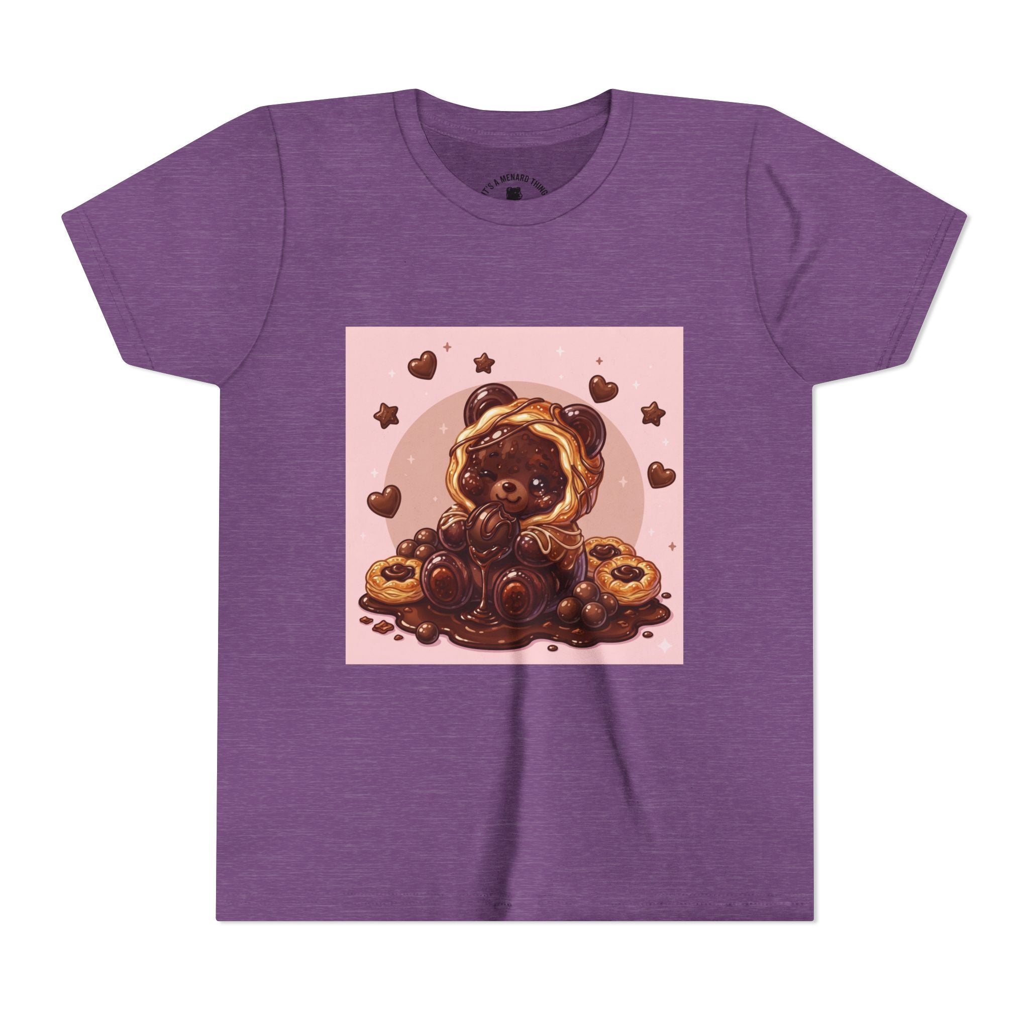 Chocolate Danish Gooey Gummy Bear Cute Kids Shirt
