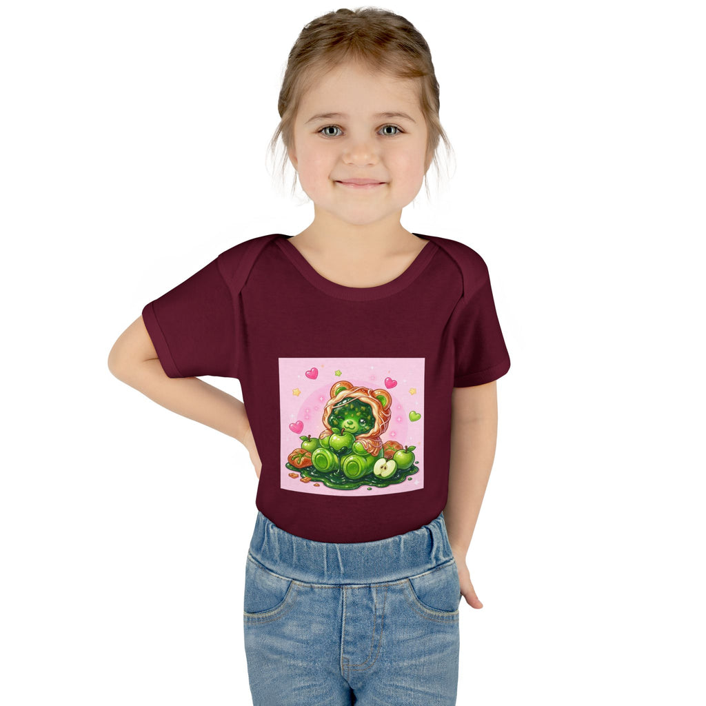 Green Apple Danish Gooey Gummy Bear in Puff PJs