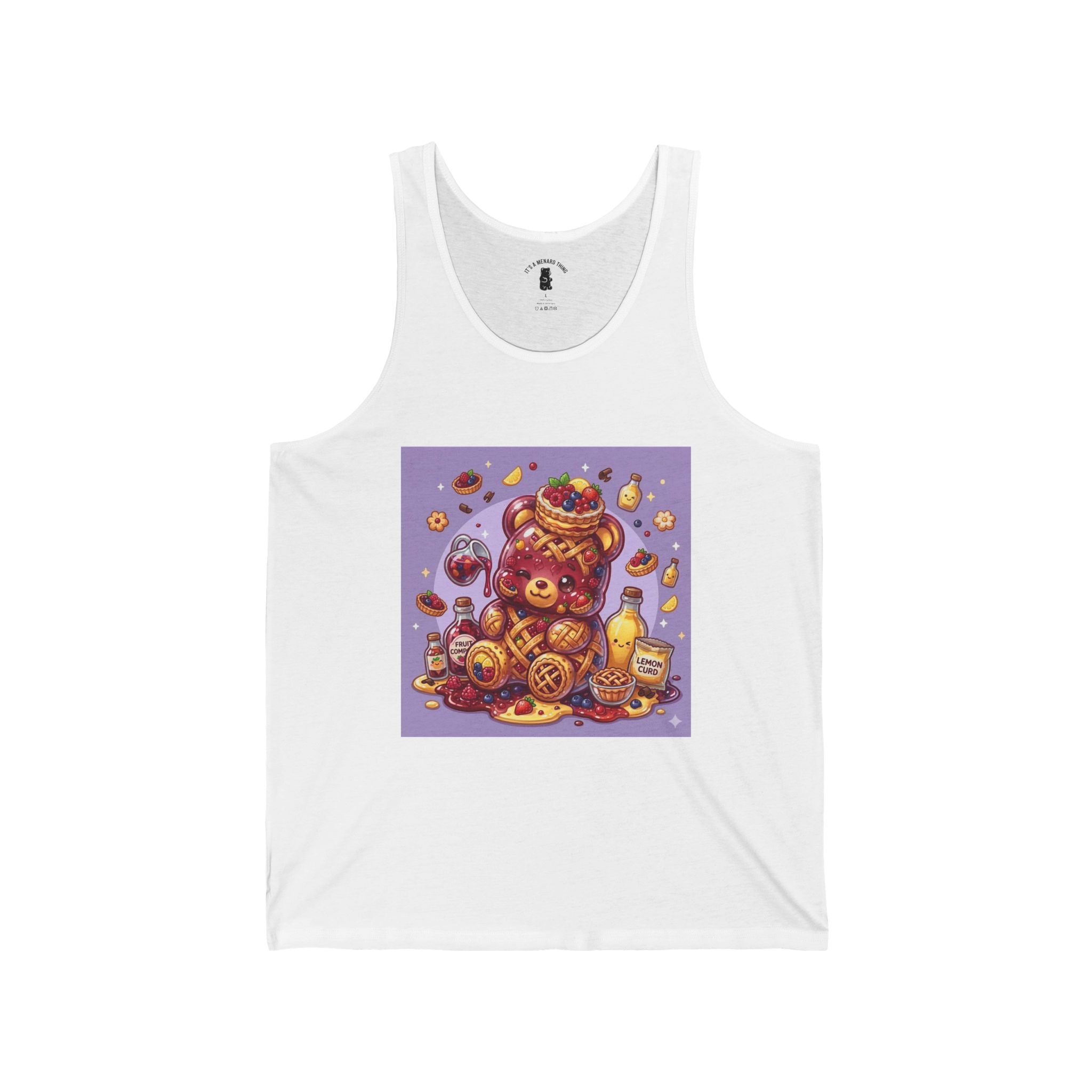 Special Mixed Berry Tart, Exotic Gooey Gummy Bear — Kawaii Graphic Tank