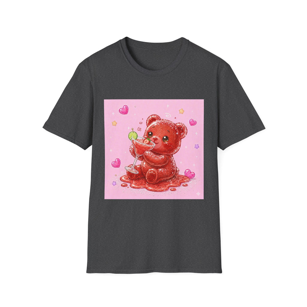 Yummy Strawberry Daiquiri, Red Oozy Boozy Gummy Drinking Pal- Graphic Shirt