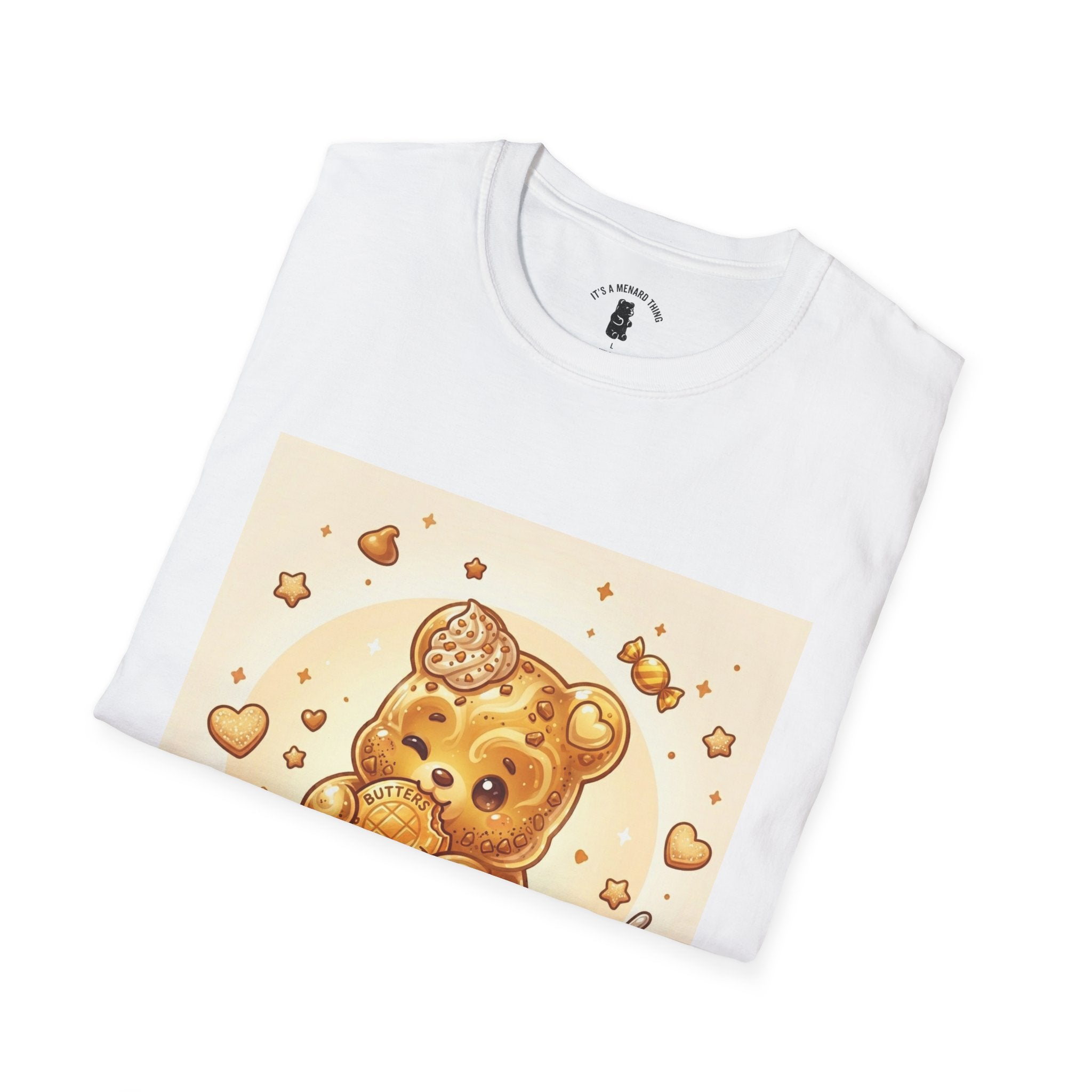 Butterscotch Drizzle Gooey Gummy Bear — Kawaii Graphic T-Shirt