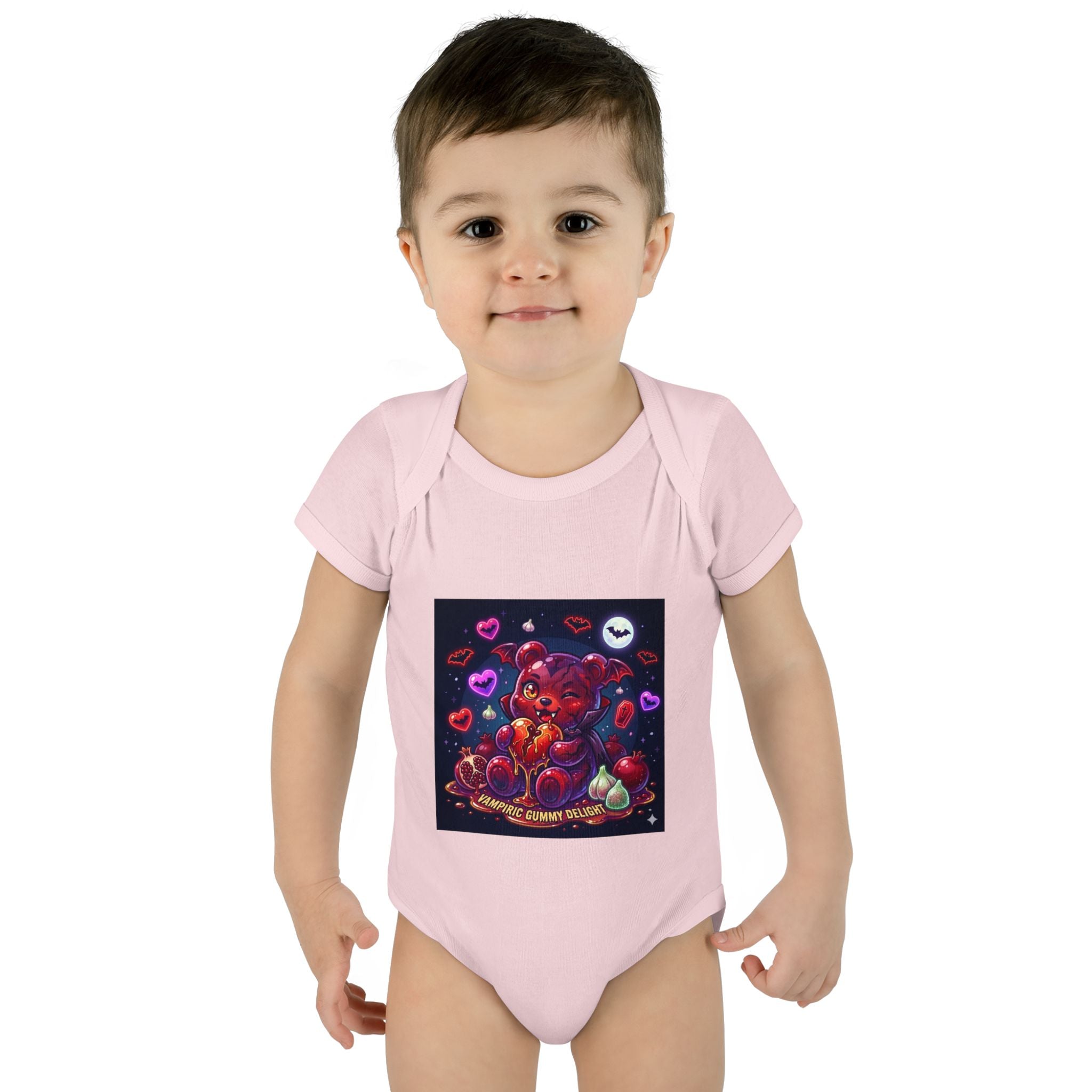 Baby Bodysuit - Cute Vampire Gooey Gummy Bear