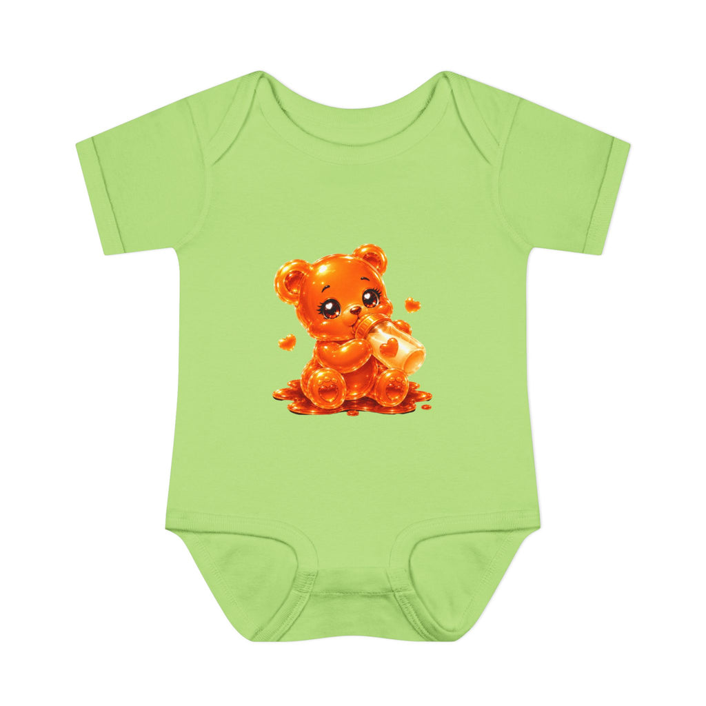 Snack Time, Oozy Baby Gummy Bear Cutie Special Addition- Graphic Onesie
