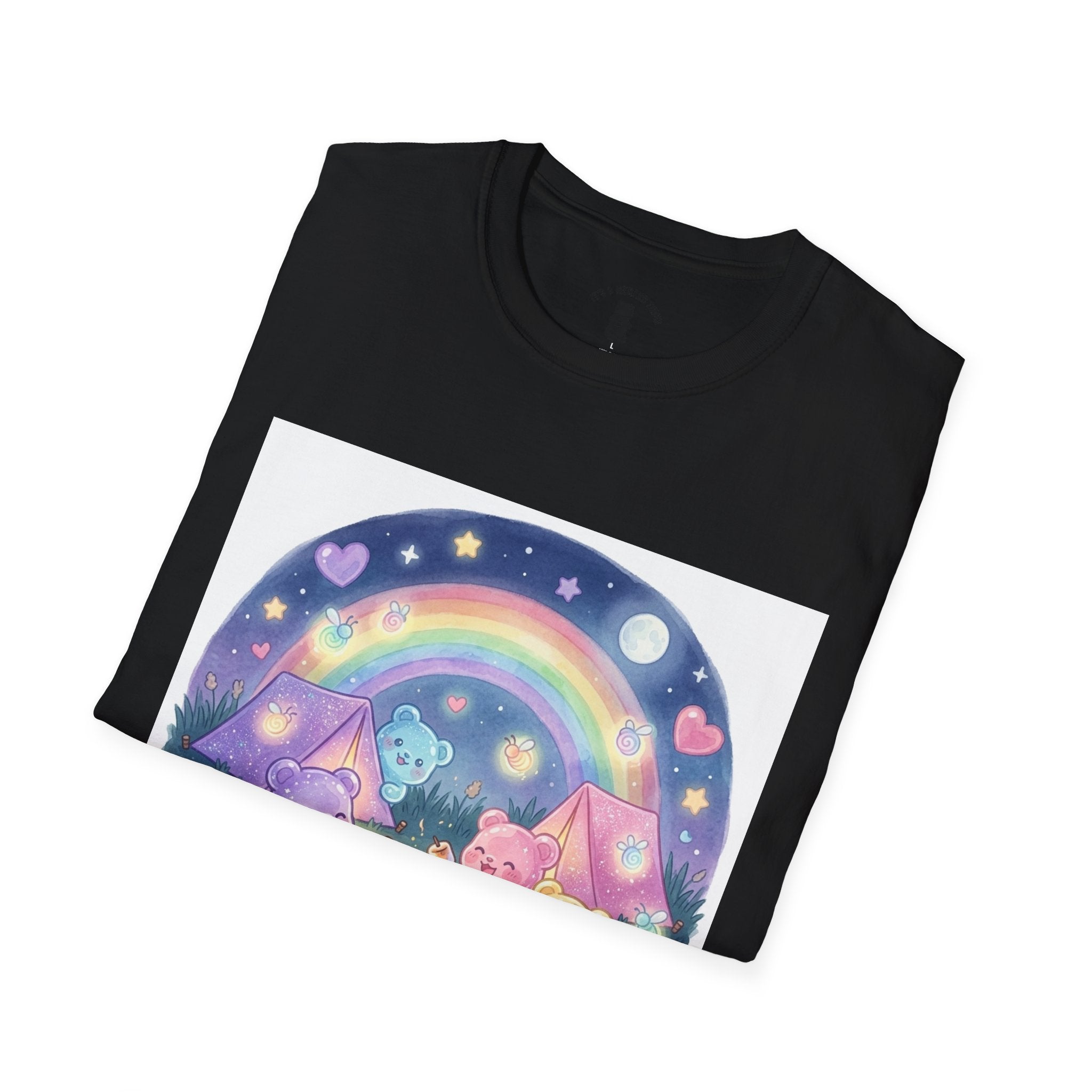 Campfire days and Toasted Marshmallows, Gooey Gummy Friends- Kawaii Graphic T-Shirt