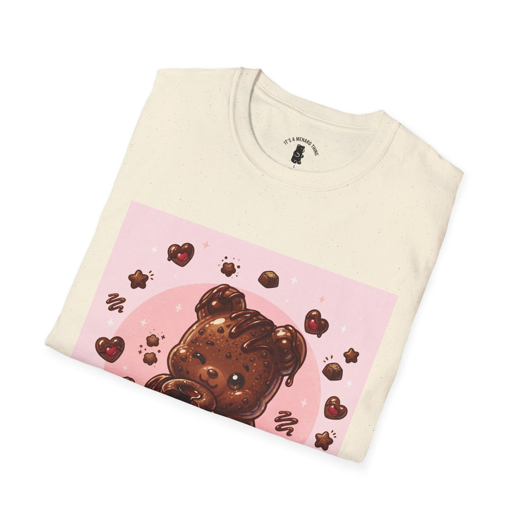 Chocolate Molten Lava Cake Gooey Gummy Bear — Cute Graphic Tee