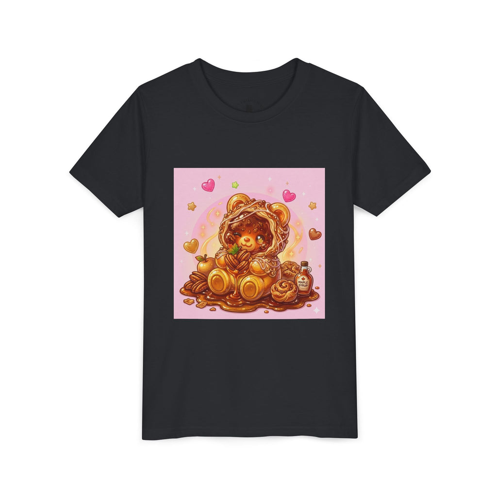 Cinnamon, Butter & Pecan Danish Gooey Gummy Bear Youth T-Shirt