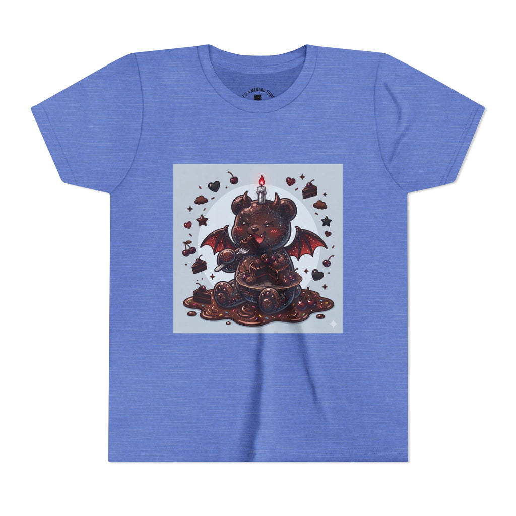 Devils Food Cake, Fudge Gooey Gummy Bear Youth Shirt