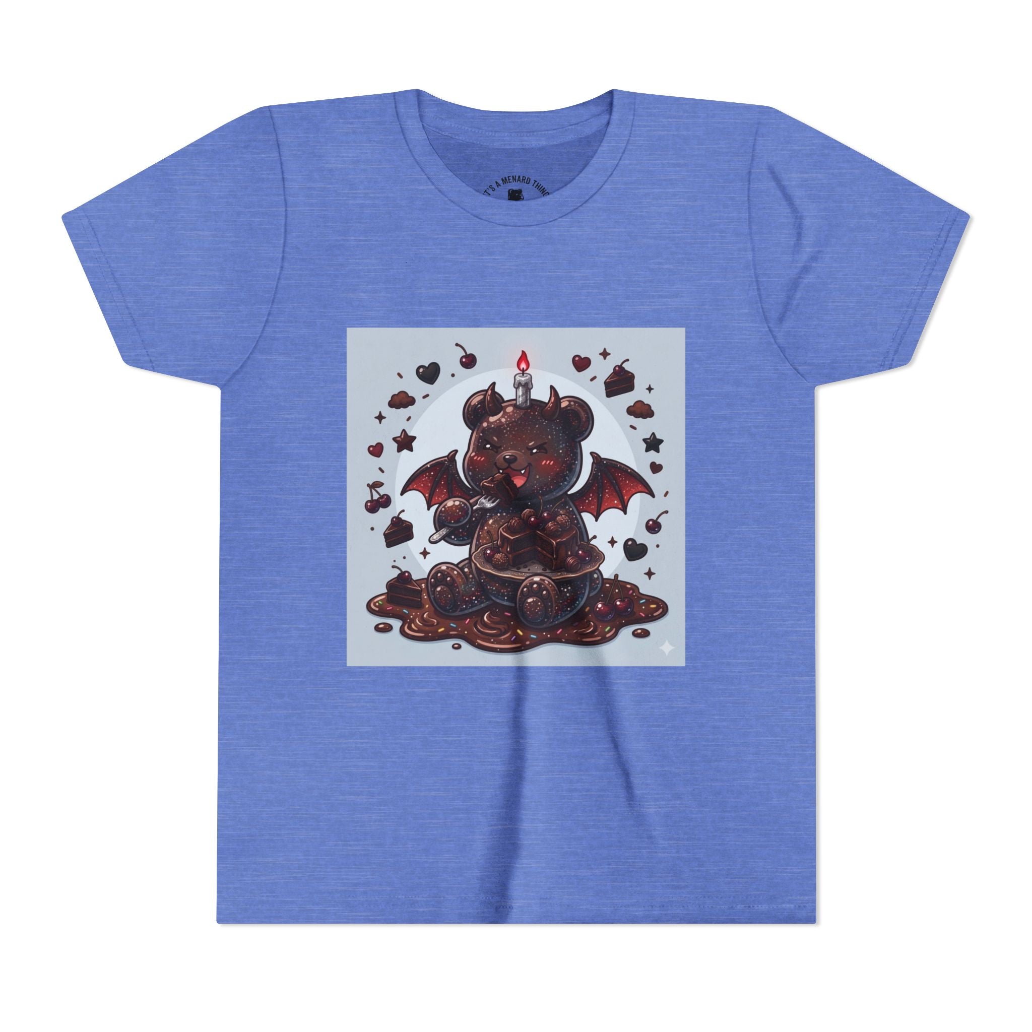 Devils Food Cake, Fudge Gooey Gummy Bear Youth Shirt