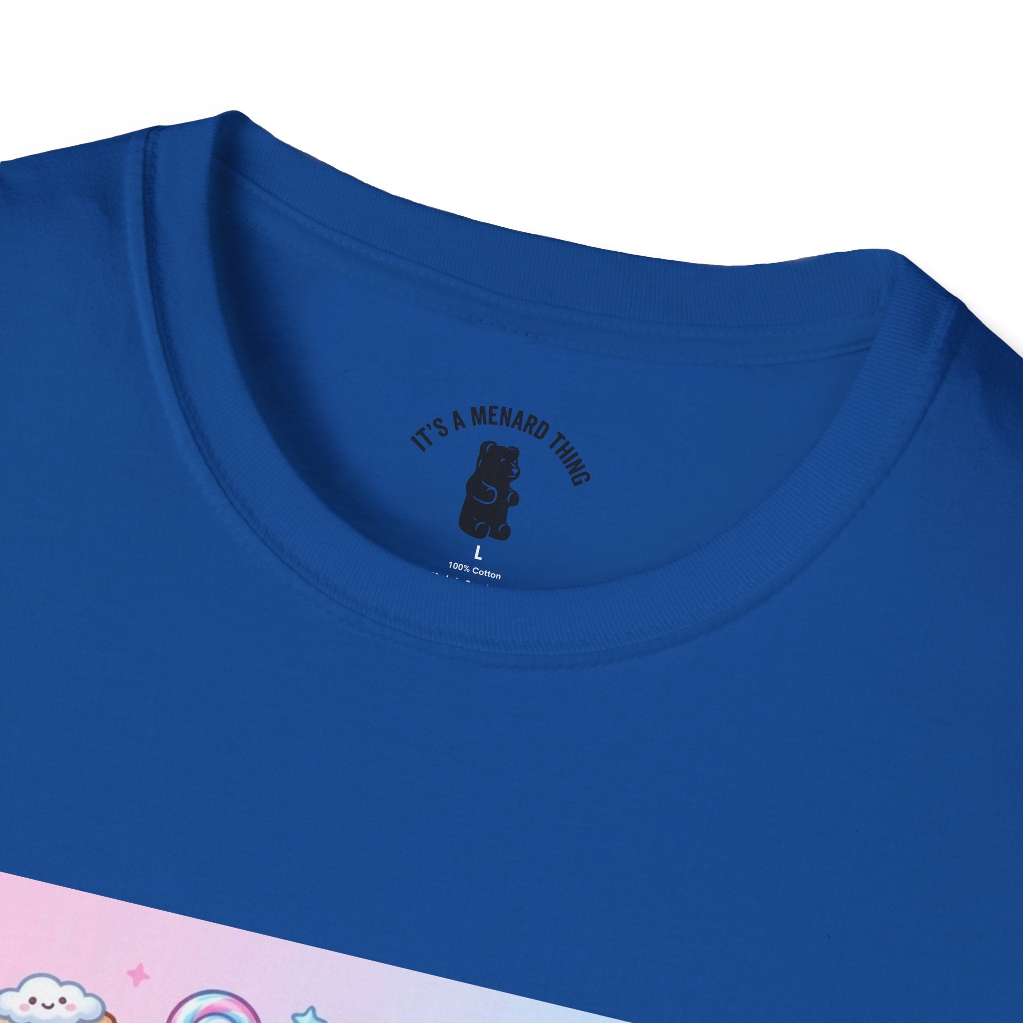 Cotton Candy Gooey Gummy Bear — Kawaii Graphic T-Shirt