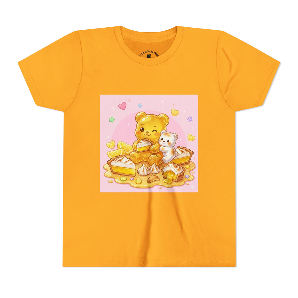 Lemon Meringue Pie Gooey Gummy bear Youth Tee