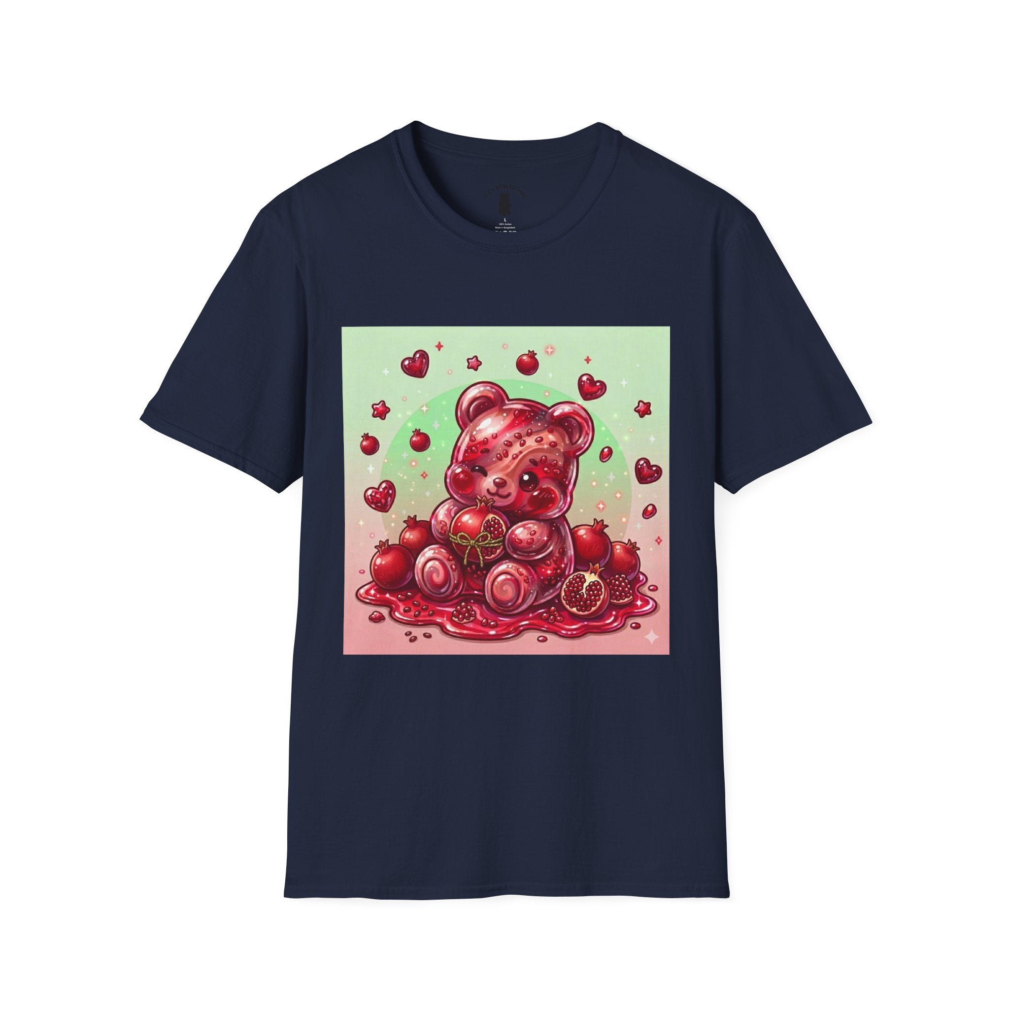 Pomegrante Red Gooey Gummy Bear — Cute Graphic Tee