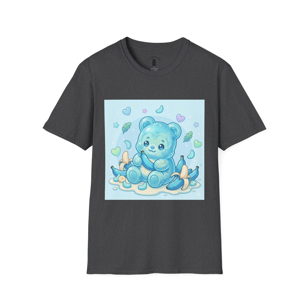 Exotic Blue Java Banana Baby Oozy Bear Friend- Kawaii Graphic Shirt