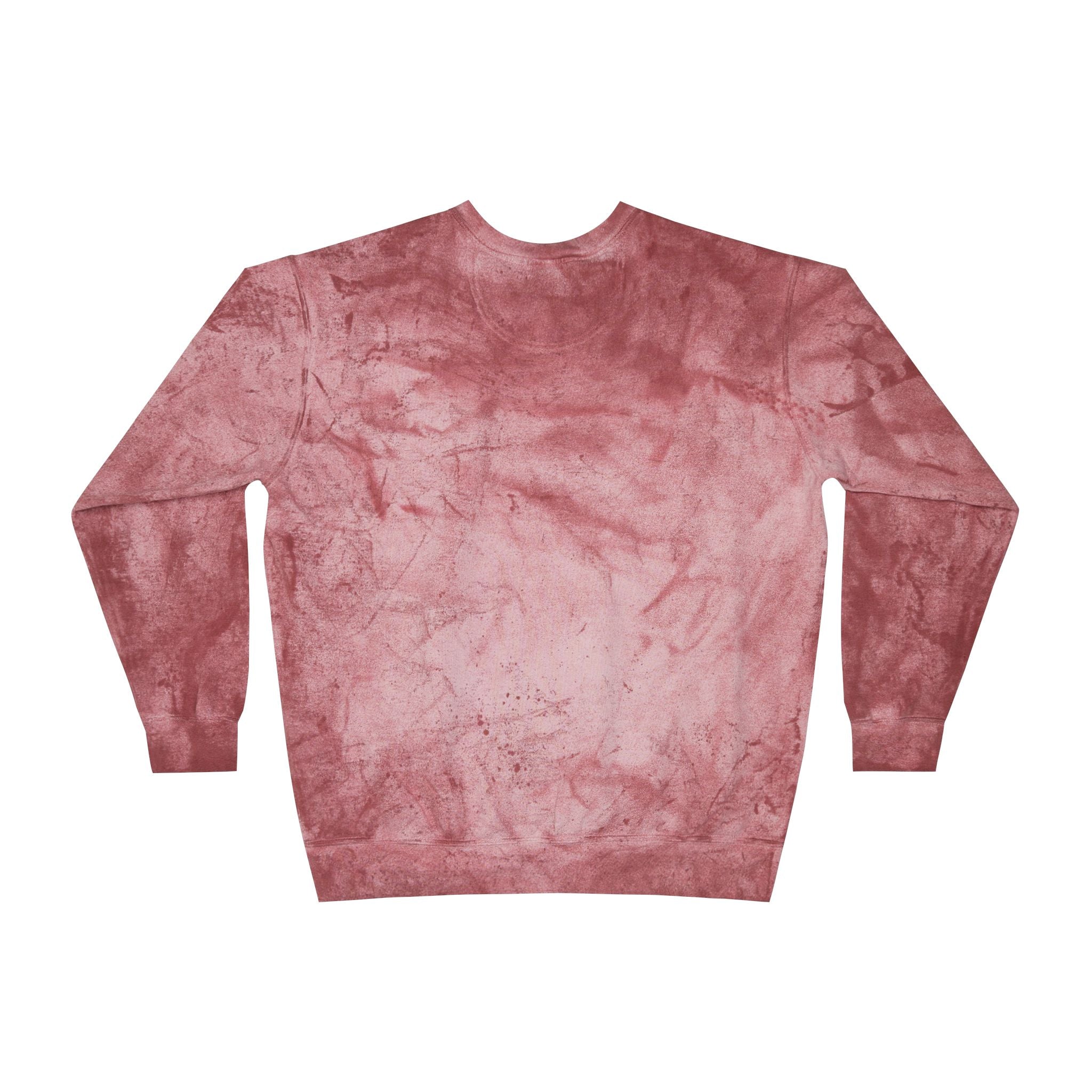 Special Pink Mushroom Oozy Bear Gummy Friend- Graphic Tie-Dye Sweater