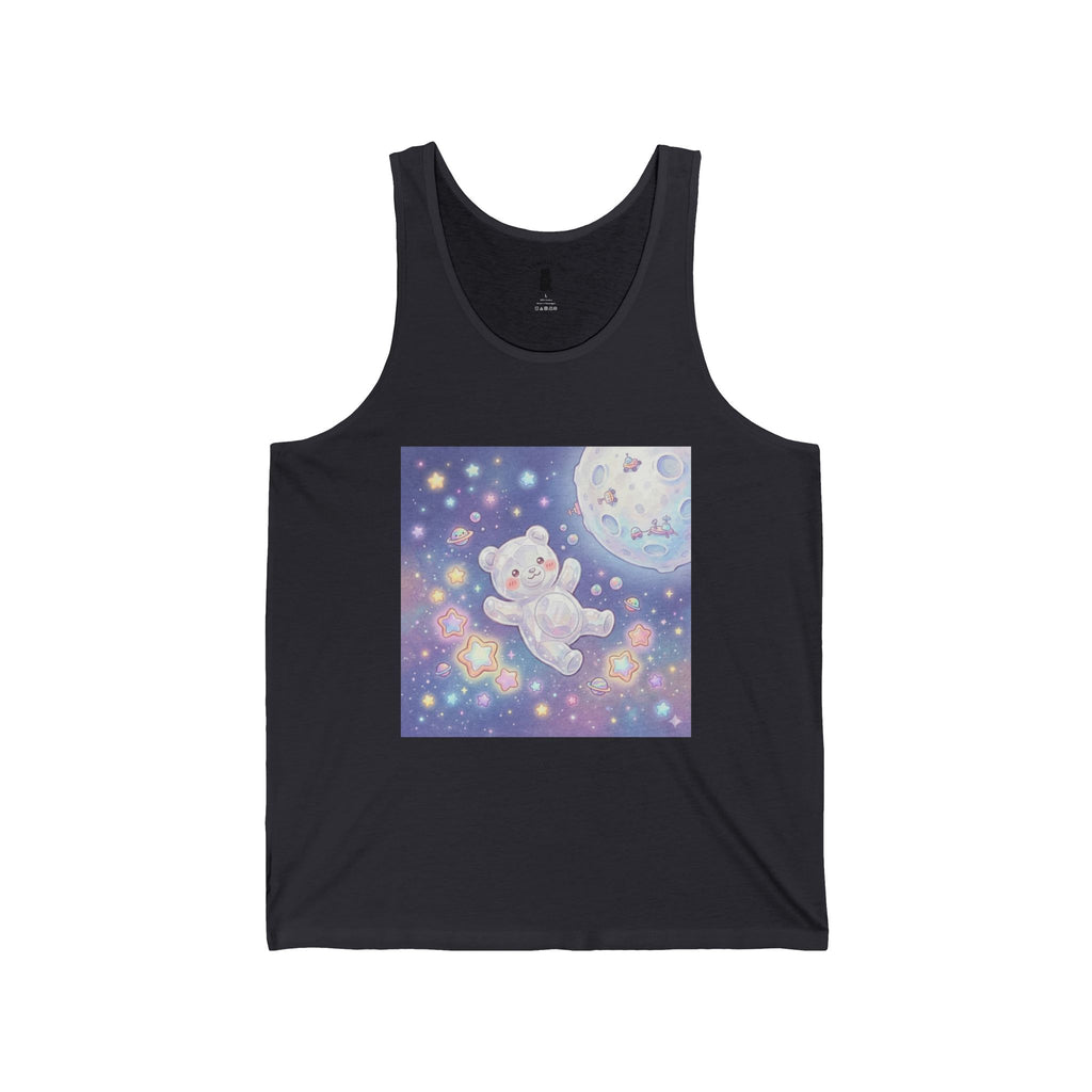 Take Me to The Moon, White Crystal Gooey Gummy Bear —Graphic Tank