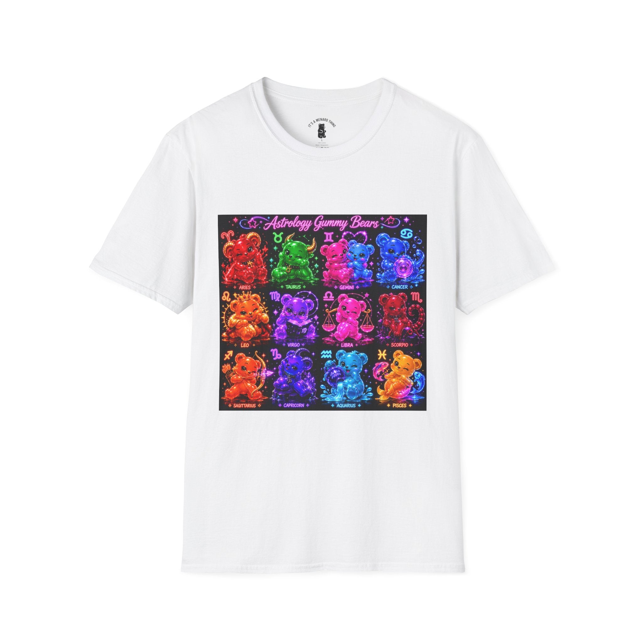 Astrology Gummy Bears Special Addition Grid — Colorful Graphic Shirt