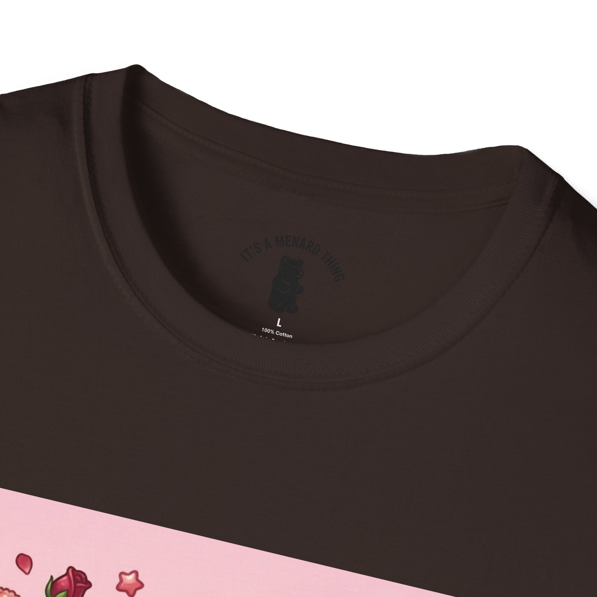 Rose Lychee berry Exotic fruit Gooey Gummy Bear — Kawaii Graphic T-Shirt