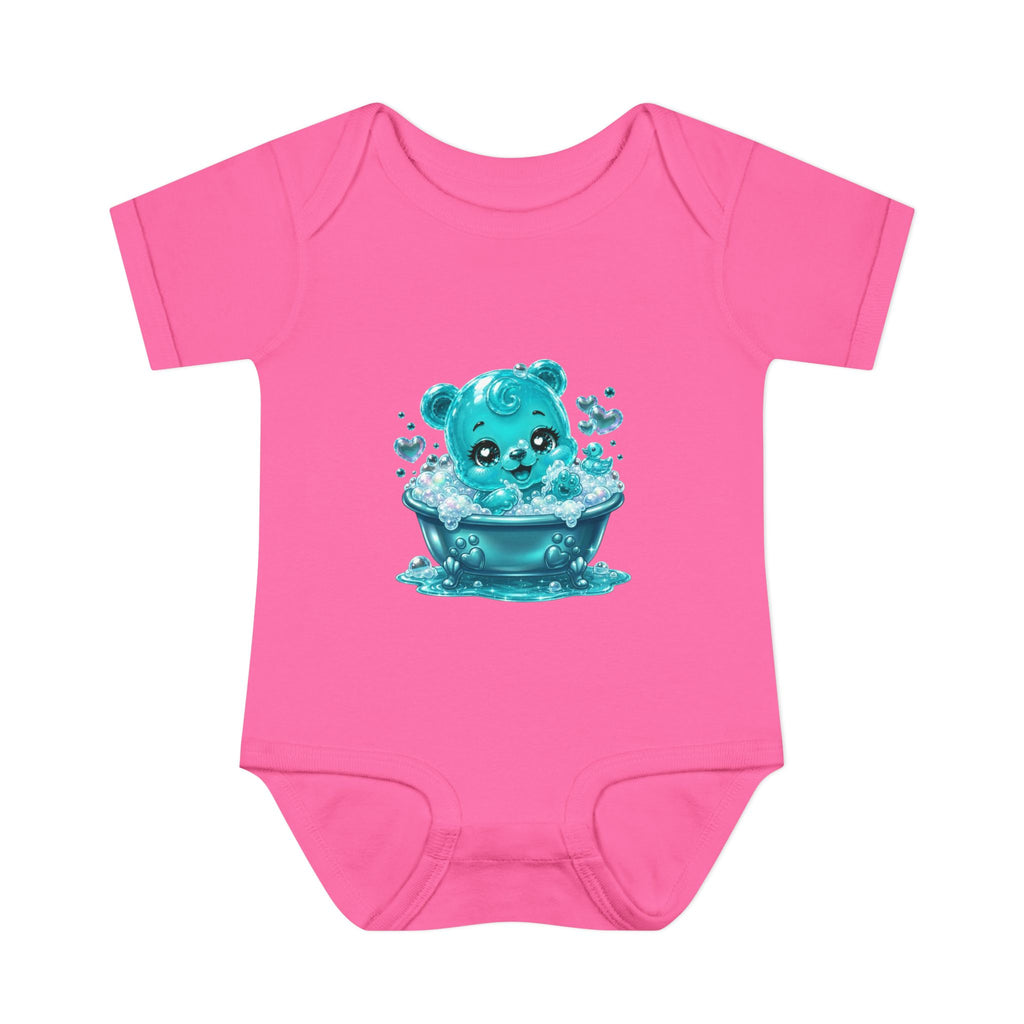 Adorable Bubble Bath Oozy Baby Gummy Bear Cutie Addition- Graphic Onesie
