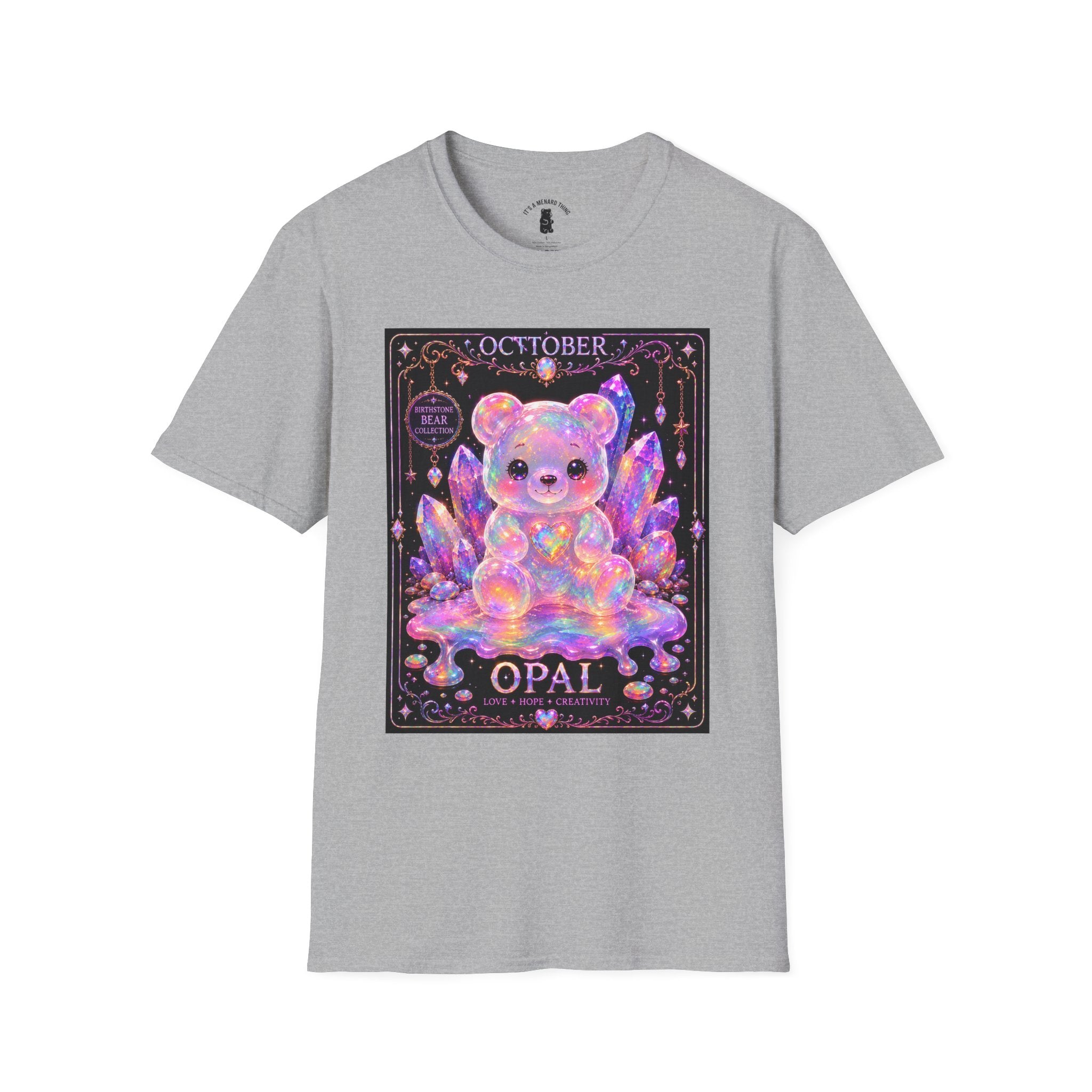 October, Opal Crystal Oozy Bear Special Addition- Graphic Shirt