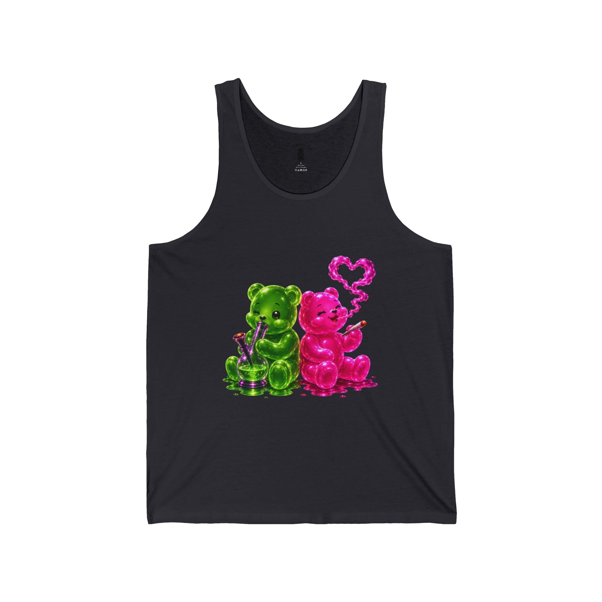 Smoking Buddies, High Oozy Bear Special Addition- Graphic Tank Top (Adults Only!)