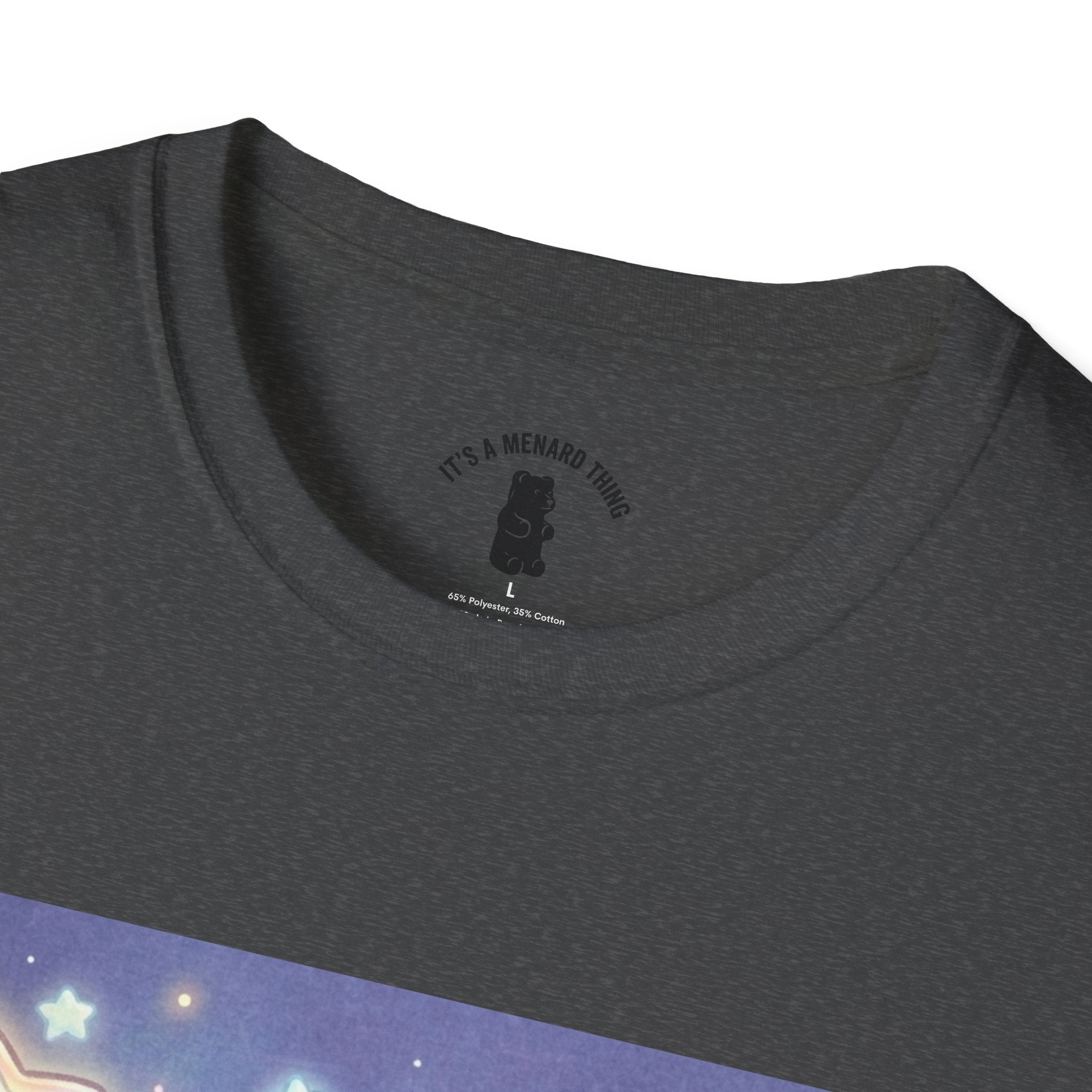 Smart as Me called Mercury Silver crystal Gooey Gummy Bear — Kawaii Graphic T-Shirt