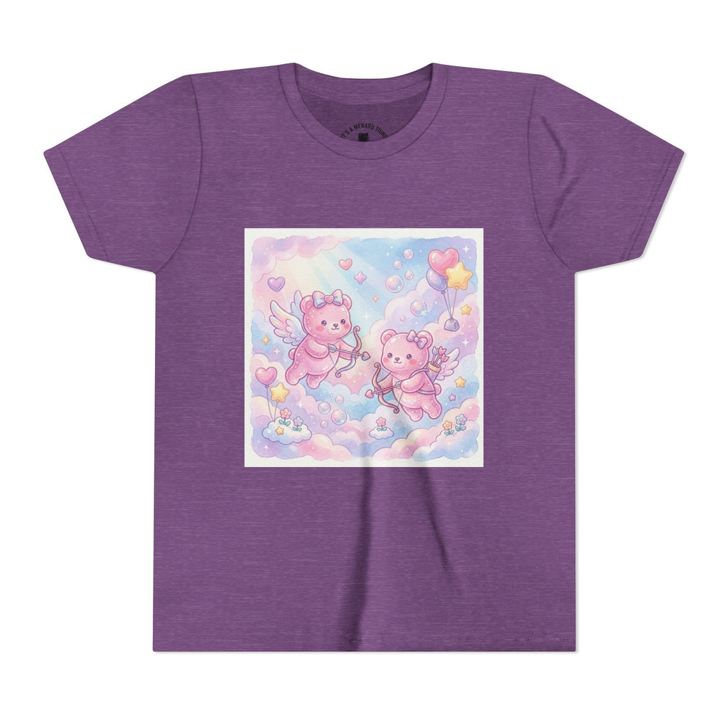 Cherub Angels Gooey Gummy Bear Friends- Hearts Pastel Cloud Graphic