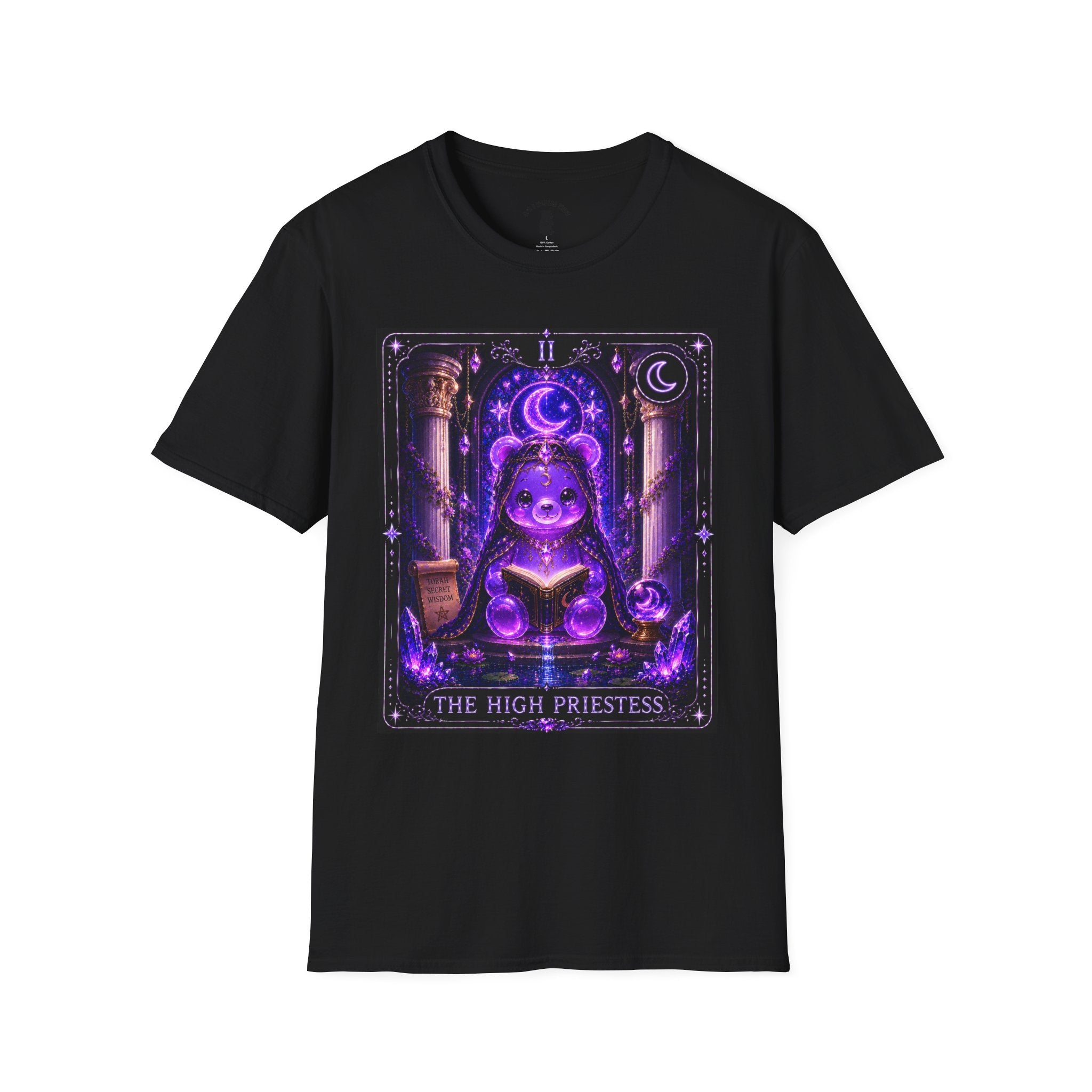 The High Priestess Tarot Mystical Oozy Bear Special Addition- Graphic Shirt