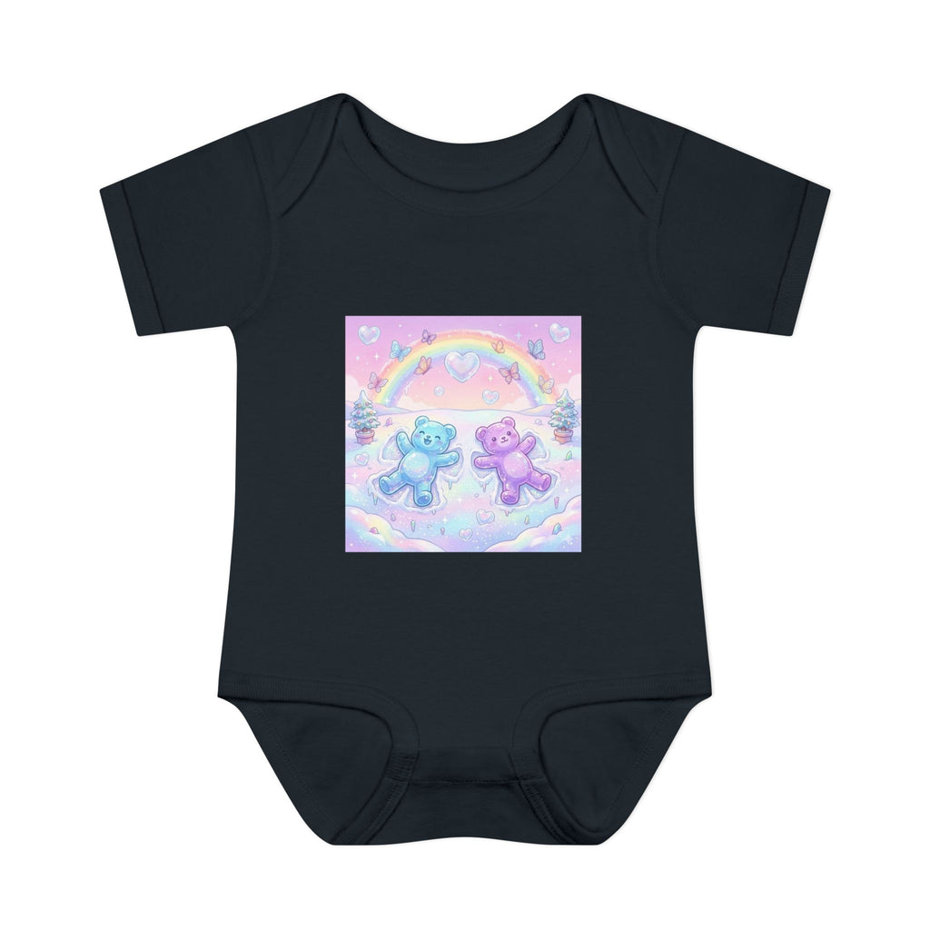 Twin Snow Angel Gooey Gummy Bears Infant Bodysuit — Cute Baby Onesie