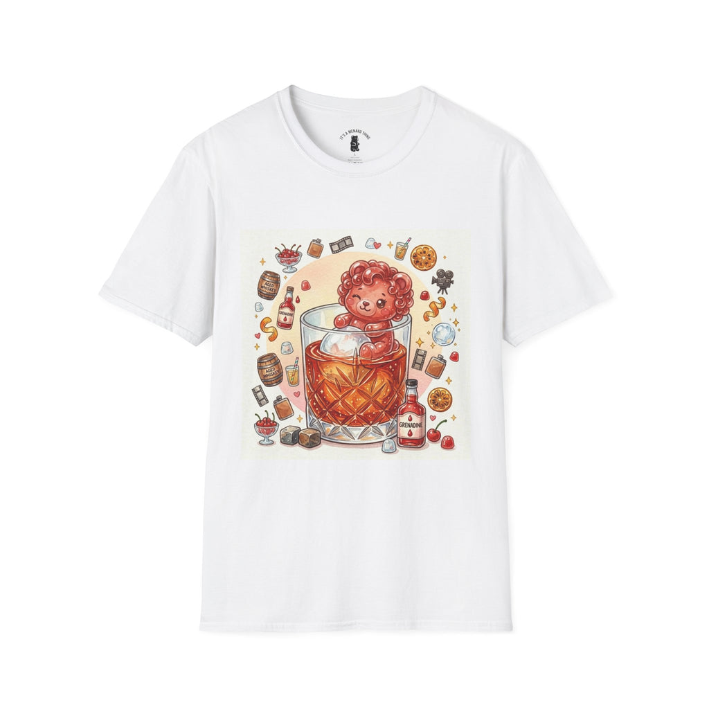 Shirley Temple Boozy Gooey Gummy Bear- Kawaii Graphic T-Shirt