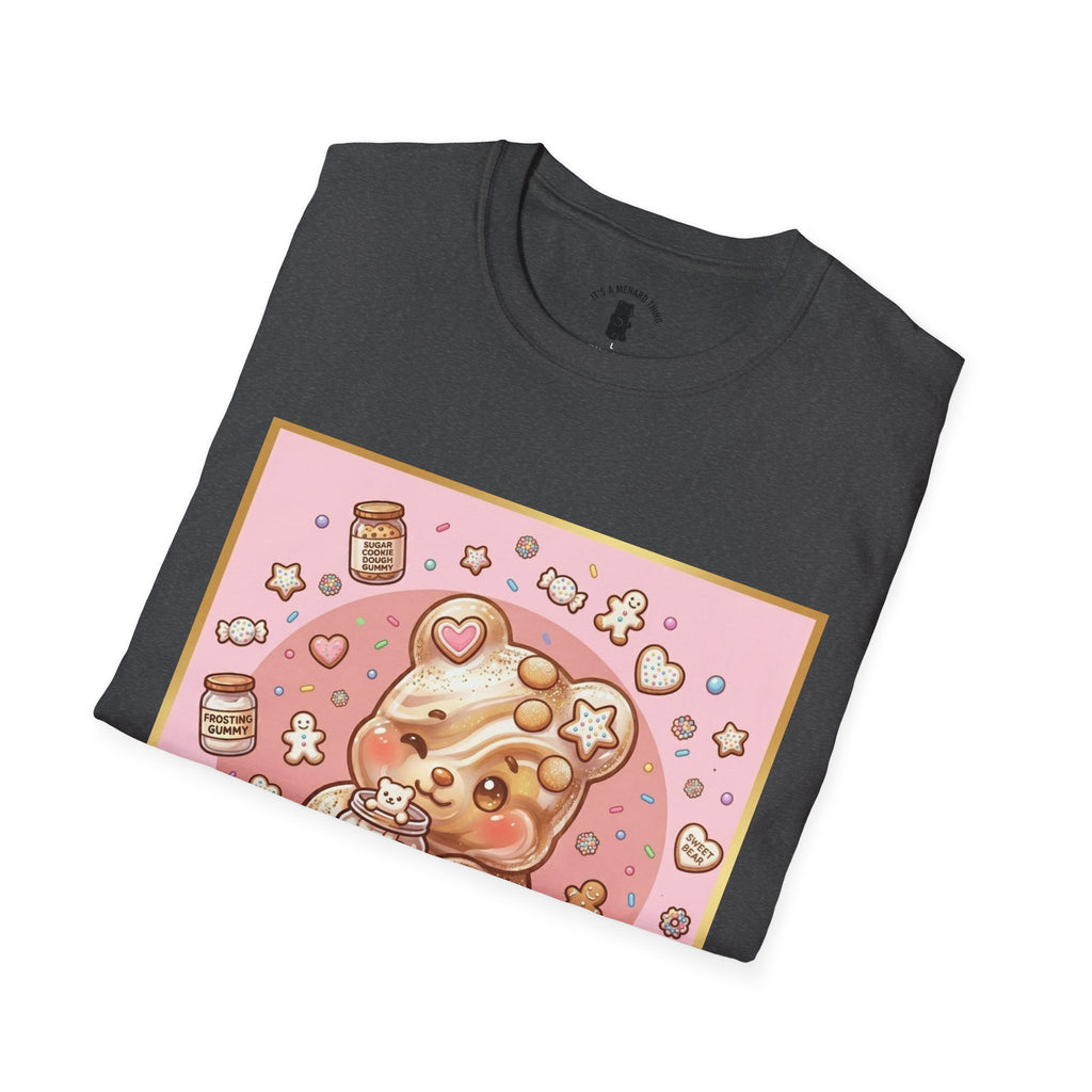 Kawaii Gooey Gummy Bear with Sugar Cookies T-Shirt