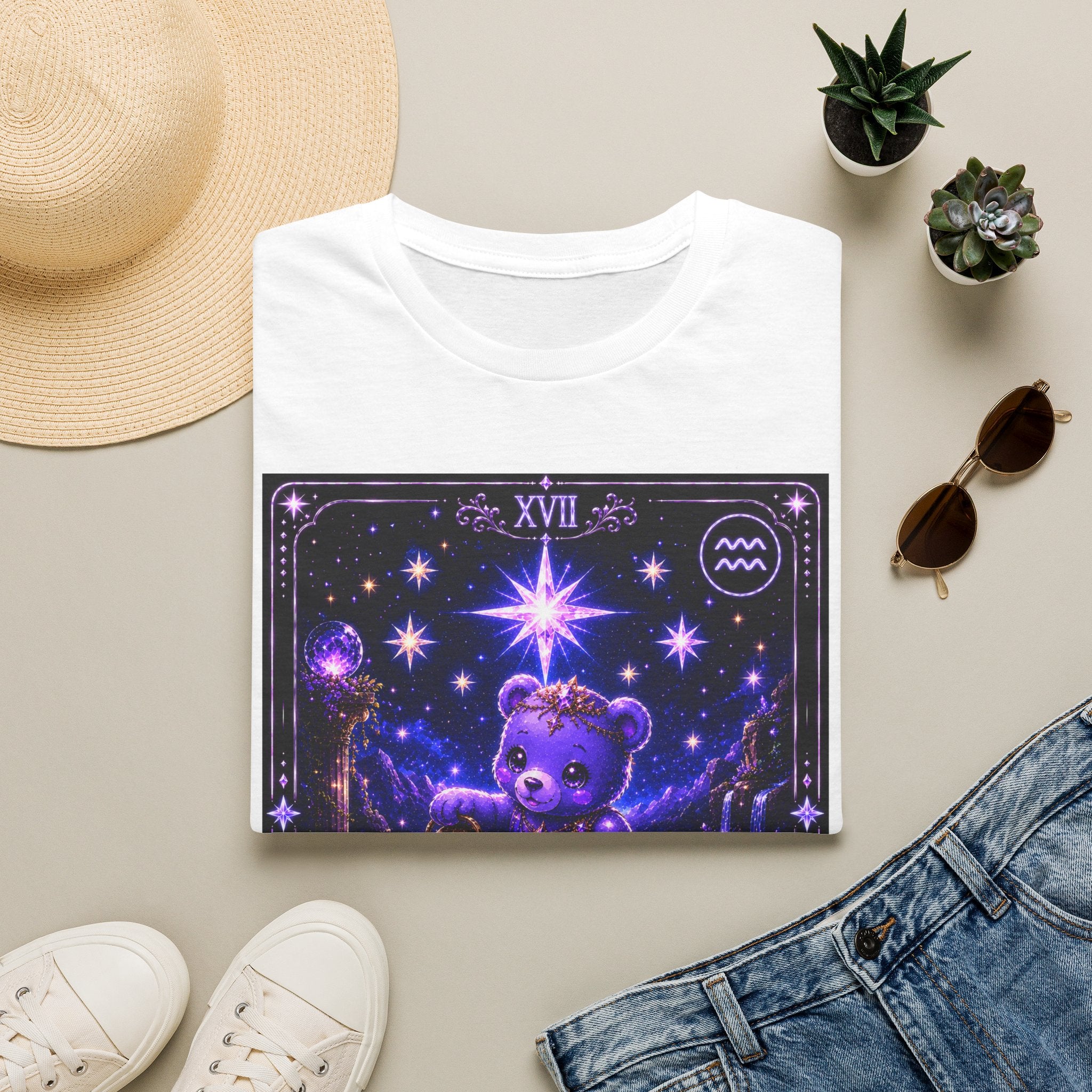 The Star Tarot Cosmic Night Oozy Bear Gummy Special Addition- Graphic Shirt