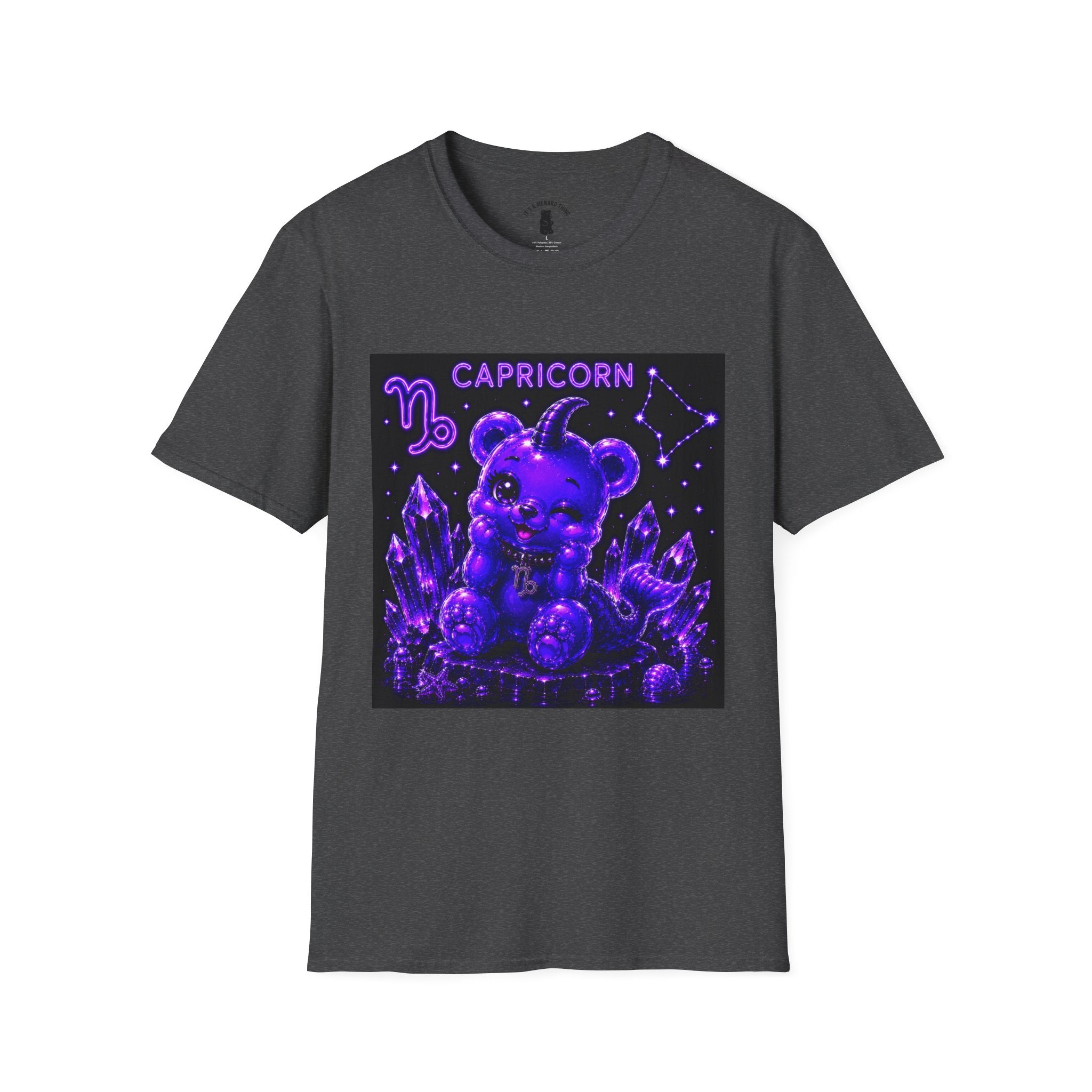 Capricorn Zodiac Constellation Oozy Bear Friend- Graphic Shirt
