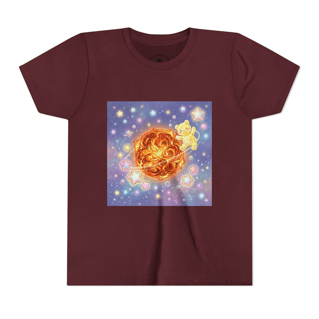 Toasted Cinnamon Sun Gooey Crystal Gummy Bear —Stars Galaxy Design